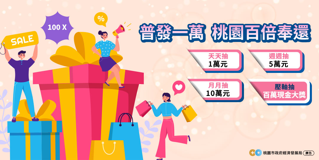桃園百倍奉還
